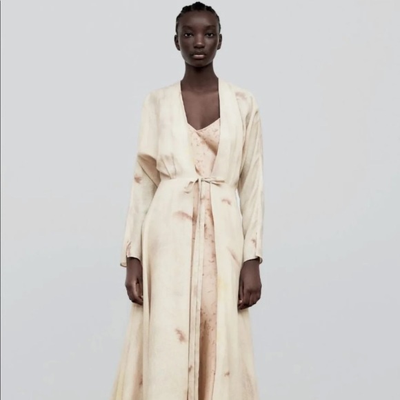 Zara Vogue tie-dye kimono - Picture 3 of 7